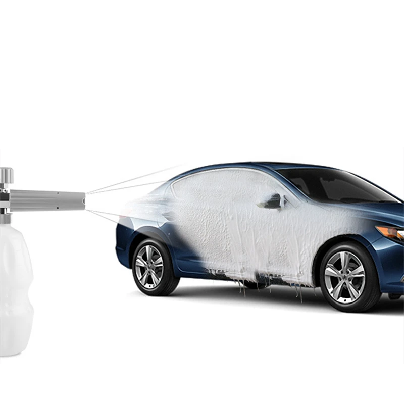 

Foam Gun Nozzle High Pressure Foamer Snow Foam Lance Foam Generator Water Gun Interface Quick Plug Water Jet Car Wash Tools