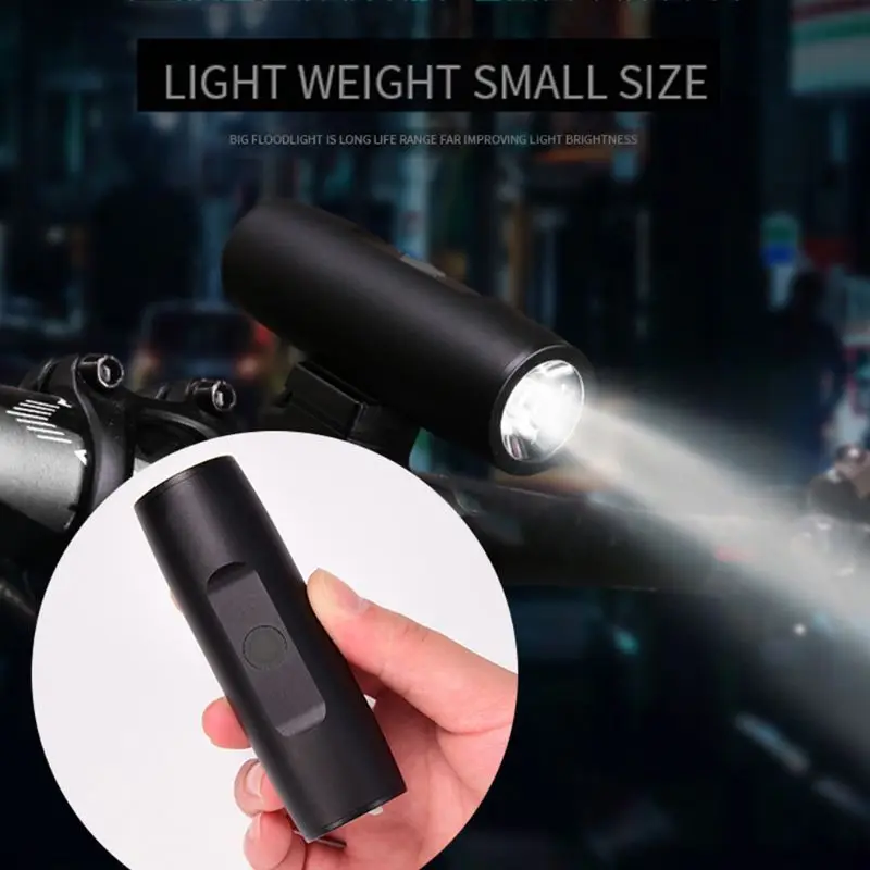 

Bike BicycleLight Rainproof USB Rechargeable LED 2200mAh MTB Aluminum Front Lamp