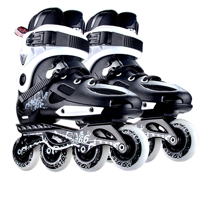 CN оригинальные роликовые коньки скольжение слалом FSK взрослые дети обувь 4 колеса
