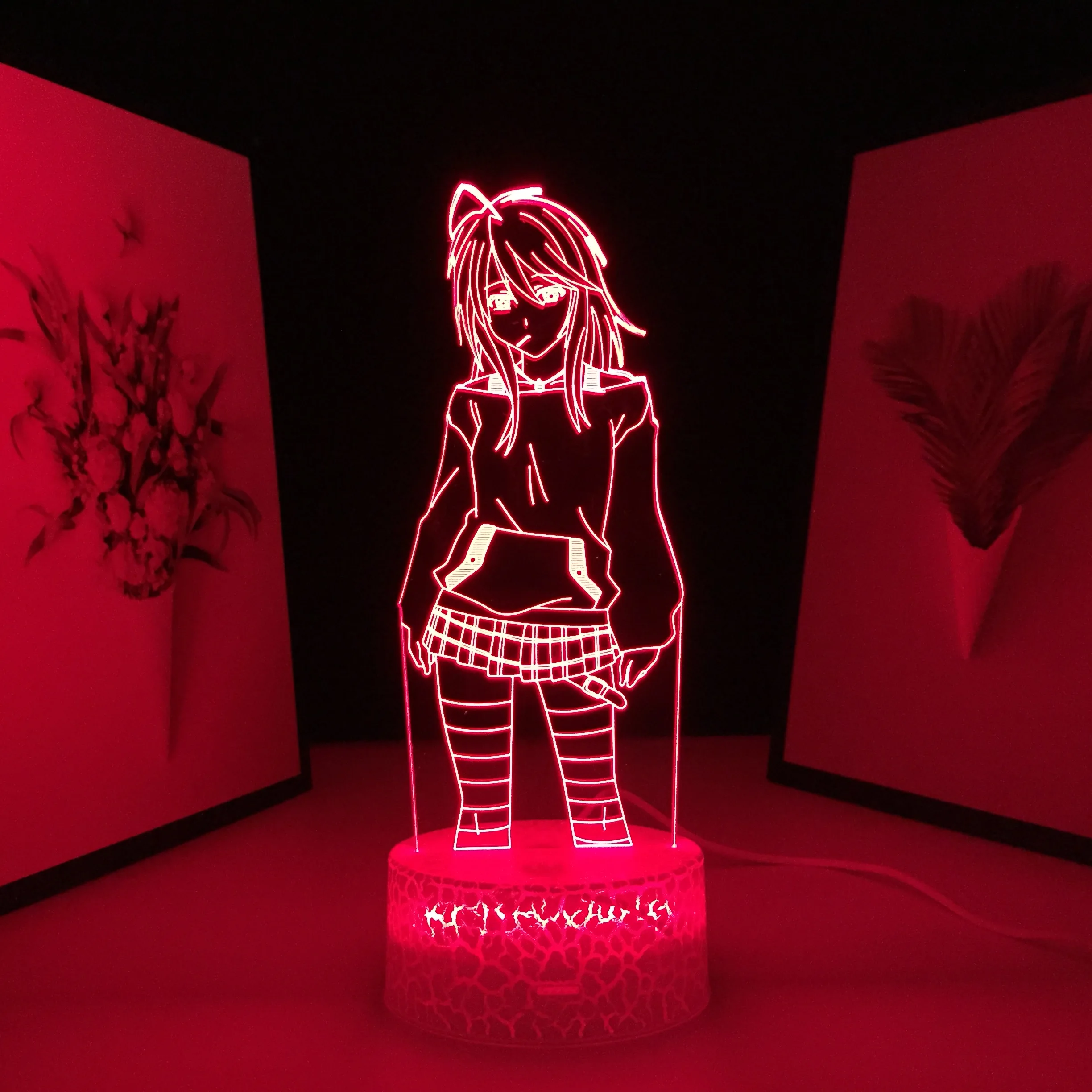 

Kamisama Kiss Anime Figure Tomoe LED Light for Bedroom Decor Birthday Gift Night Light Manga 3D Table Lamp Kamisama Kiss