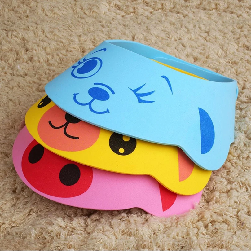 3 цвета регулируемая детская шапка для младенцев детский шампунь купания шапочка