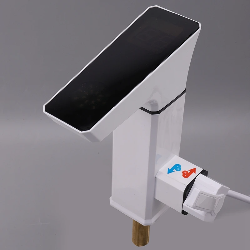 

New Design 3000W LED Display Temperature Instant Tankless Hot Faucet Kitchen Shower Electric Faucet Heater Hot Tap Water Heater