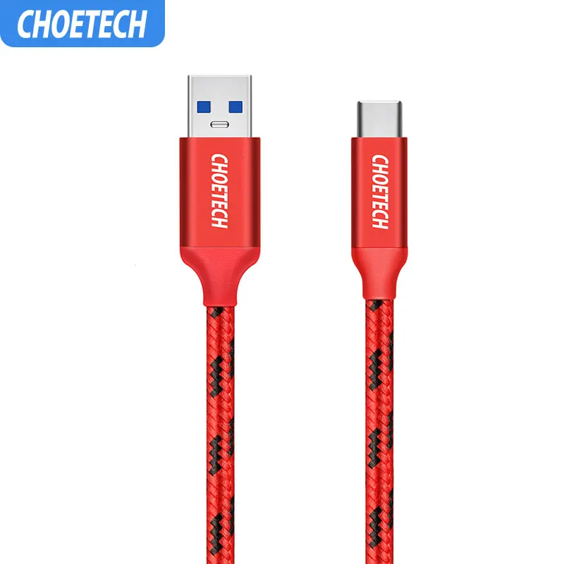 CHOETECH usb type C кабель 0 5 м Быстрая зарядка Usb 3 для samsung Galaxy S8 USB Xiaomi Mi кабели huawei|Кабели