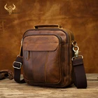 Качественная кожаная мужская повседневная дизайнерская сумка-мессенджер через плечо, модная сумка-тоут через плечо для планшета 8 дюймов, Mochila, ранец, 149-db