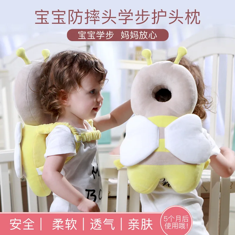 Детская подушка для защиты головы мультяшная детская небьющаяся мягкая PP