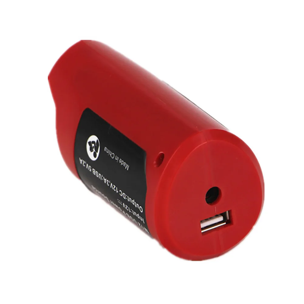 Безопасная замена конвертер USB ABS красный зарядное устройство инструменты