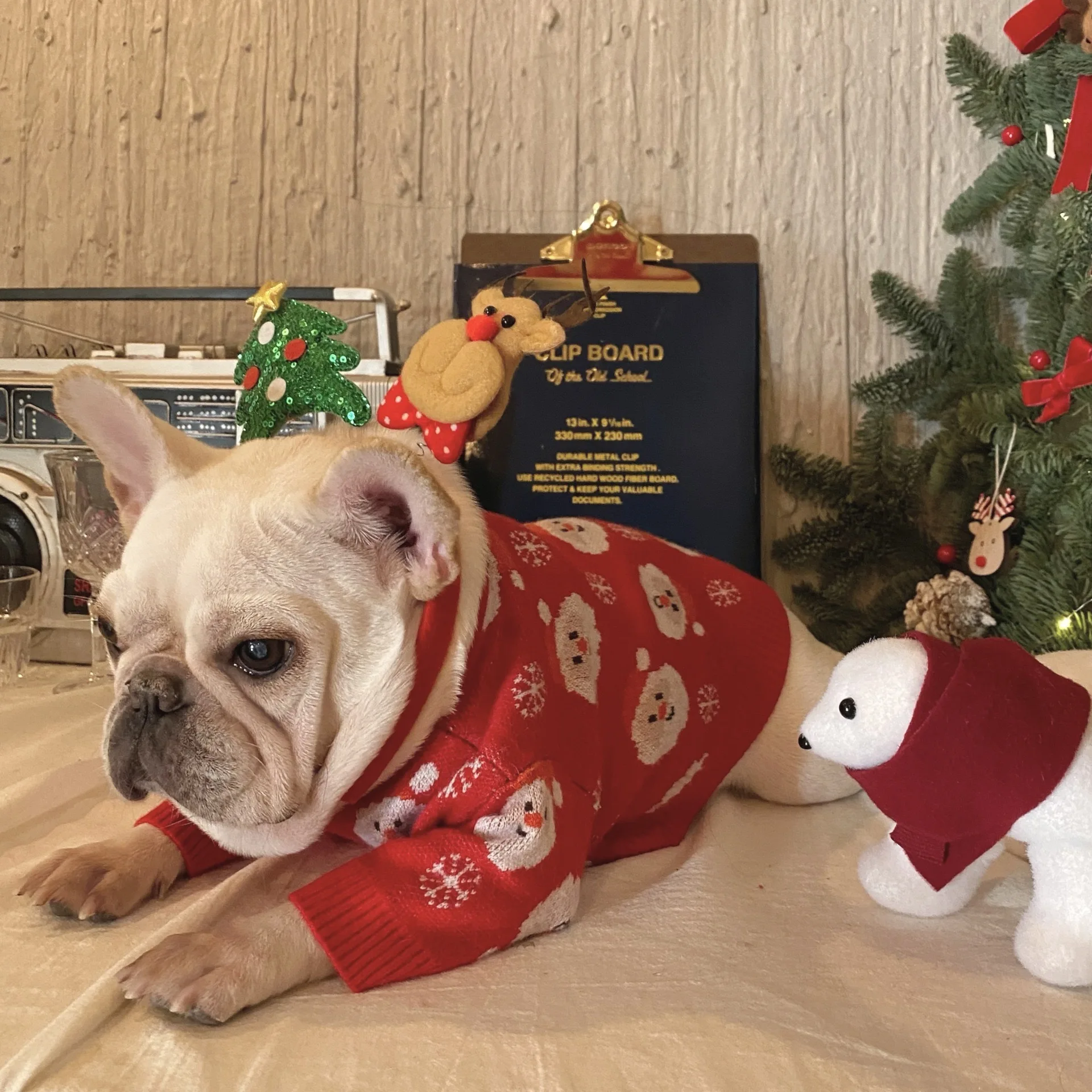 Модный Рождественский свитер для собак и кошек джемпер зимняя теплая одежда