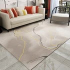 Современные художественные ковры в скандинавском стиле для гостиной, прямоугольные минималистские коврики для домашней зоны, большой художественный ковер, декор для детской спальни