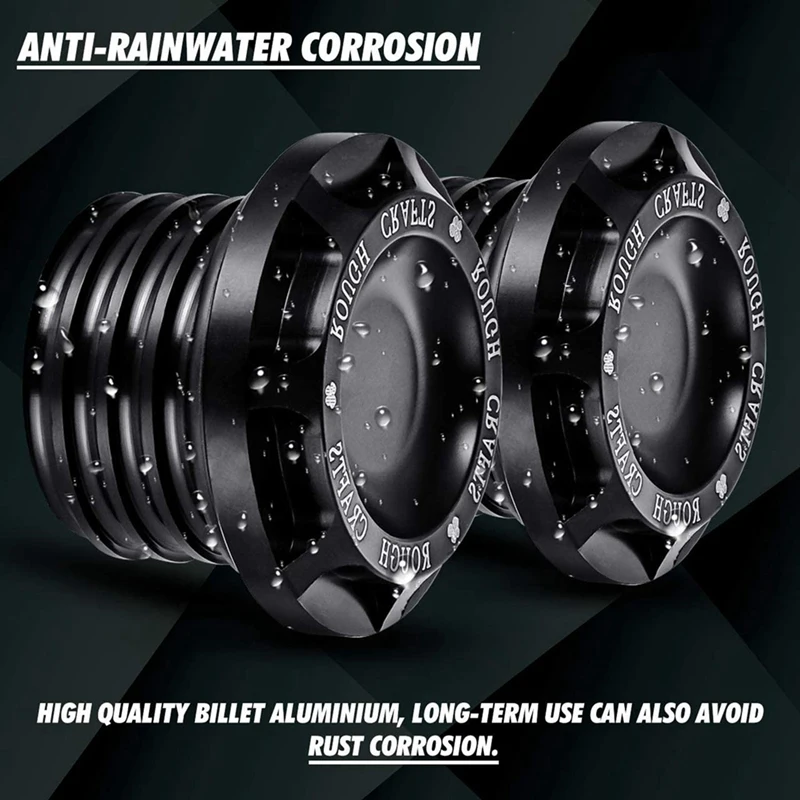 Черная алюминиевая крышка для мотоцикла с топливным газом и маслом декоративная