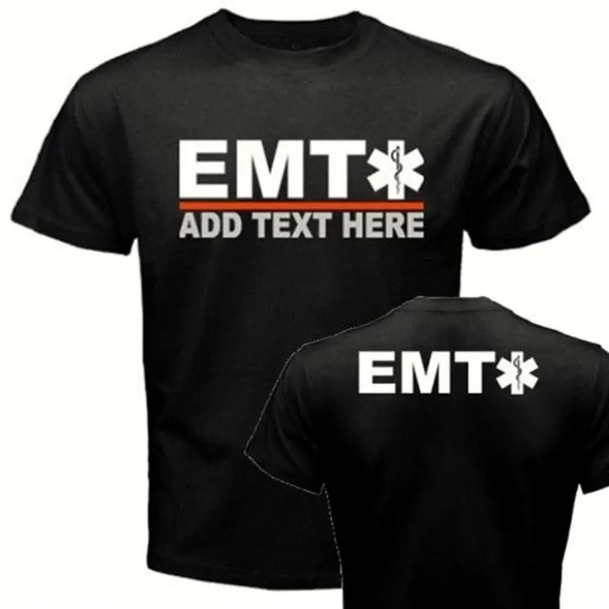 

EMT EMS Ambulance Medical Technician Paramedic T-Shirt. Summer Cotton Short Sleeve O-Neck Mens T Shirt New S-3XL