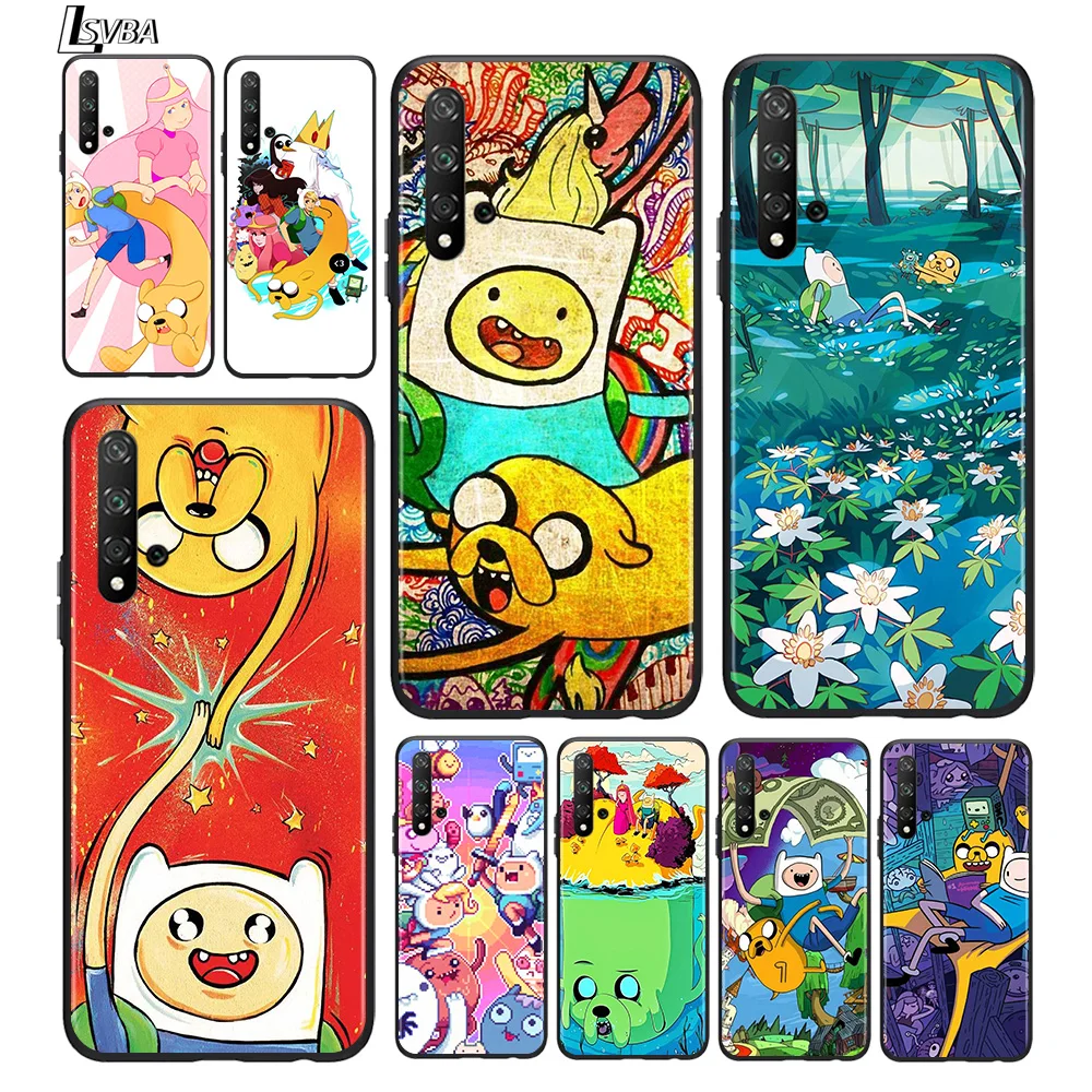 

Cute Adventure Time Finn Jake for Huawei Honor 9C 9A 9S 9X 9N 9i 9 V9 8S 8C 8X 8A 8 7S 7A 7C Lite Pro Phone Case