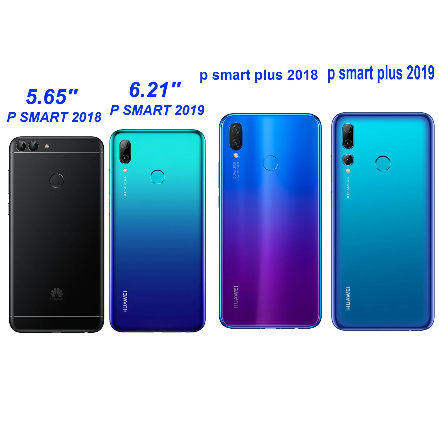 Чехлы для huawei P smart 2018 Enjoy 7S чехлы на заднюю панель из мягкого ТПУ силикона чехол 360