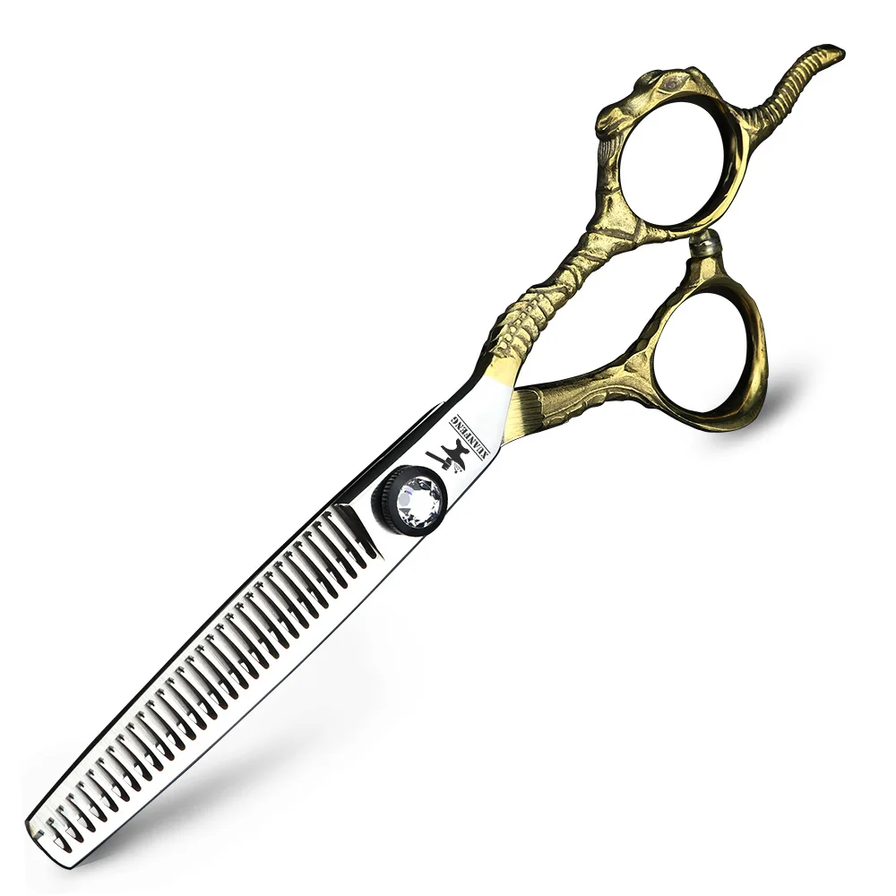 6 дюймов ножницы для стрижки волос и истончение Парикмахерская Япония 440C