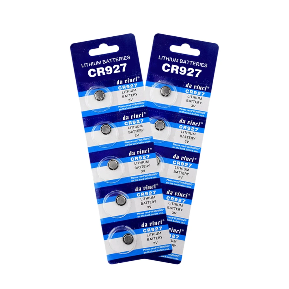 YCDC 10x 3V Lithium Button Coin Cell Battery CR927 927 DL927 BR927 ECR927 5011LC Disposable Watch Remote Laser Light Batteries |