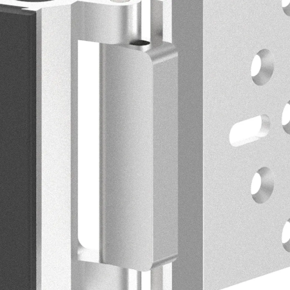 

CCJH Security Satin Nickel Door Reinforcement Lock – Add Extra, High Security to your Home