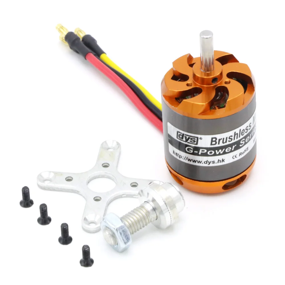 DYS D3548 3548 790KV 900KV 1100KV бесщеточный двигатель 3 5S для мини мультикоптера|Детали и