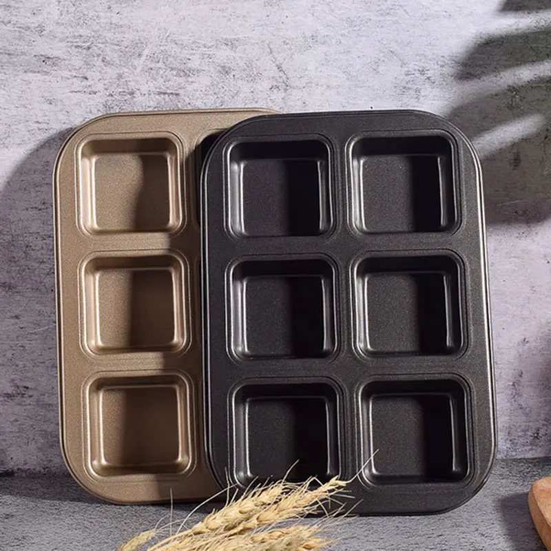 Антипригарные формы для выпечки квадратная Сковорода инструменты и