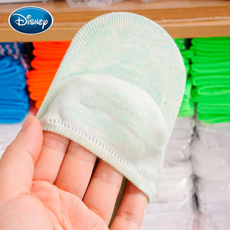 Disney короткие запасы мультфильм силиконовые полосы без шнуровки женские носки