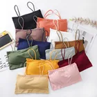 Женский топ на бретельках, сексуальный бюстгальтер, топ, Воздухопроницаемый Топ для груди, нижнее белье, блузка без бретелек, топ-бандо, Топ