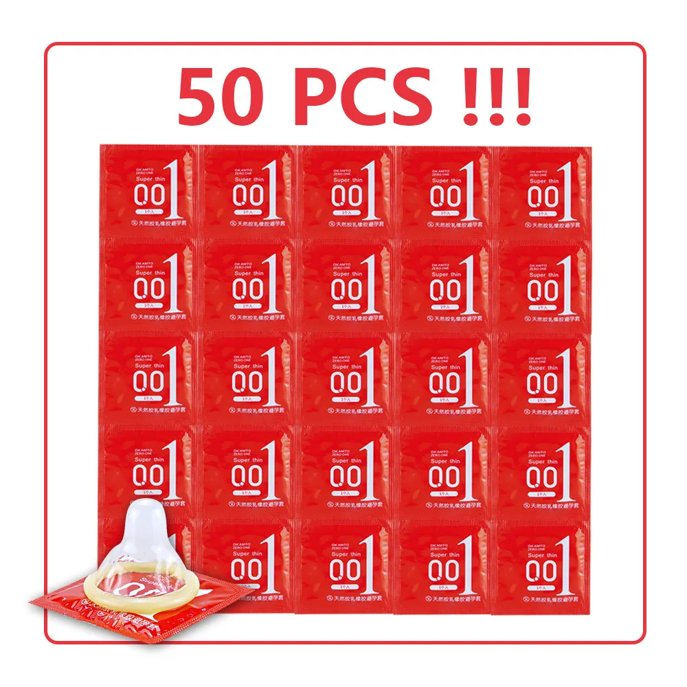 Презервативы из натурального латекса для мужчин 50 шт. | Красота и здоровье