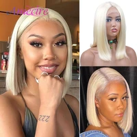 synthetic t part lace front bob wig straight high shoulder length high temperature resistance wigs for black women
