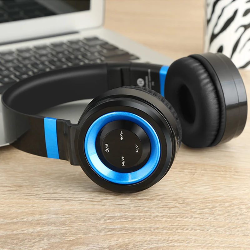 Bluetooth наушники KAPCICE P6 с микрофоном и поддержкой TF карты FM радио|Наушники