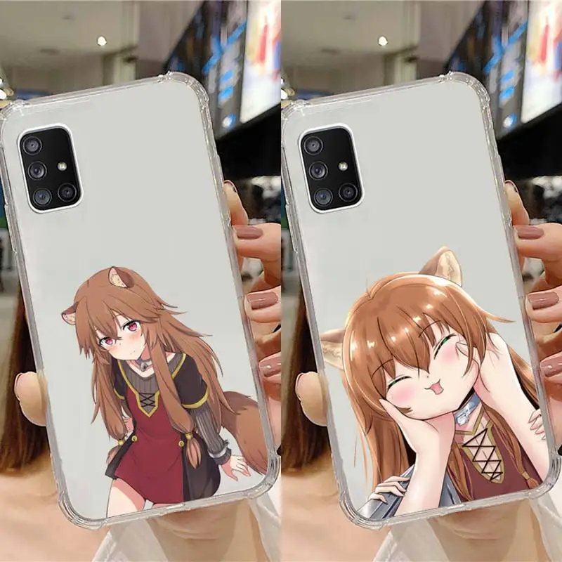 

Tate no Yuusha Phone Case Transparent For Samsung Galaxy A S Note 9 10 51 50 71 70 80 20 21 30s ultra plus