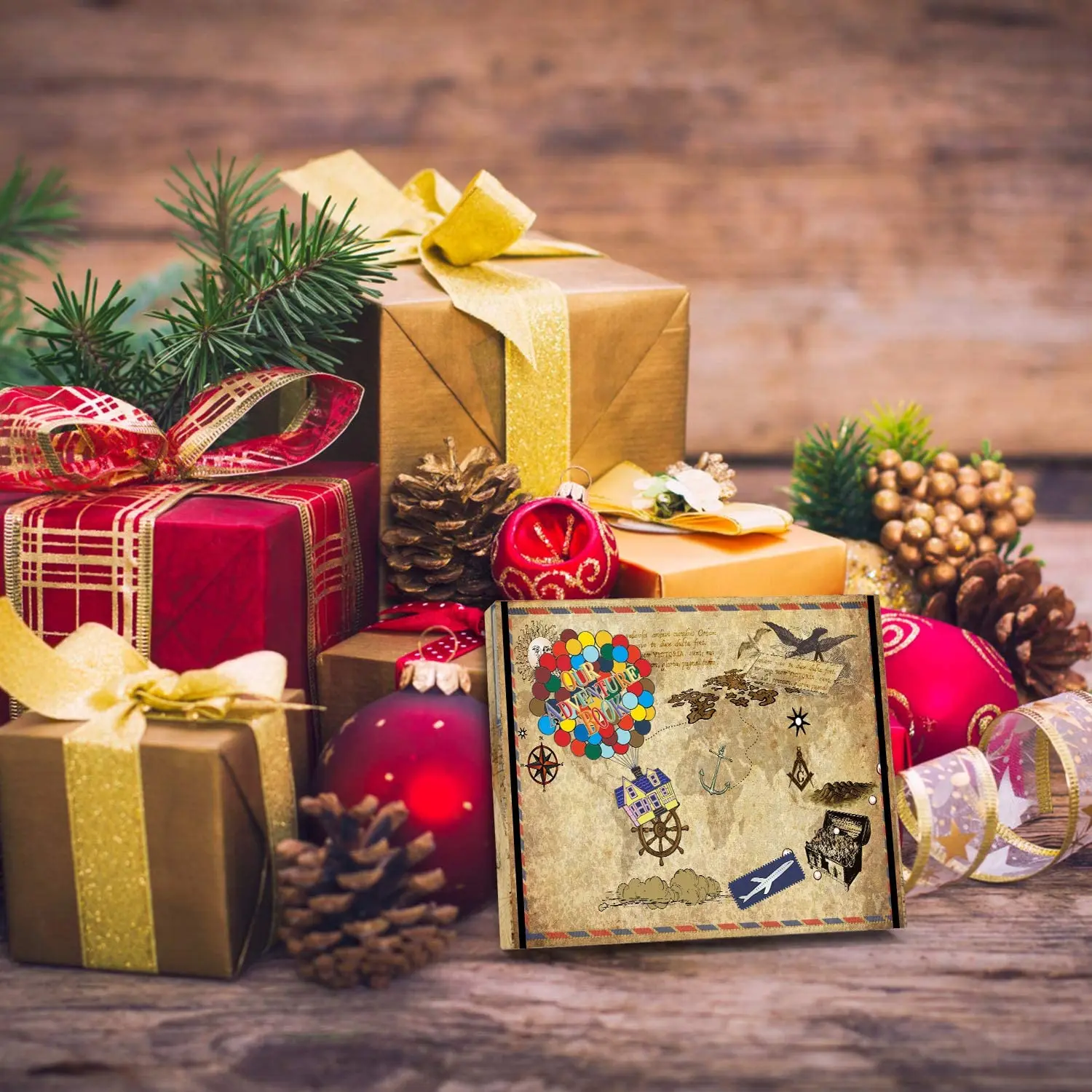 Альбом сделай сам для скрапбукинга Наше приключение книга путешествий