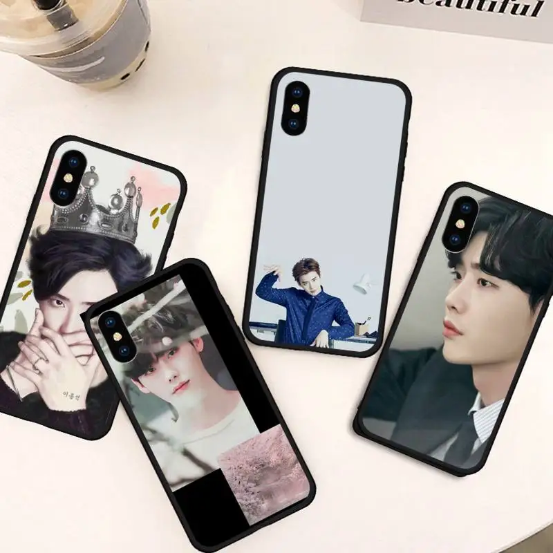 

Korean male star Idol Lee Jong Suk Phone Case for iPhone 11 12 mini pro XS MAX 8 7 6 6S Plus X 5S SE 2020 XR