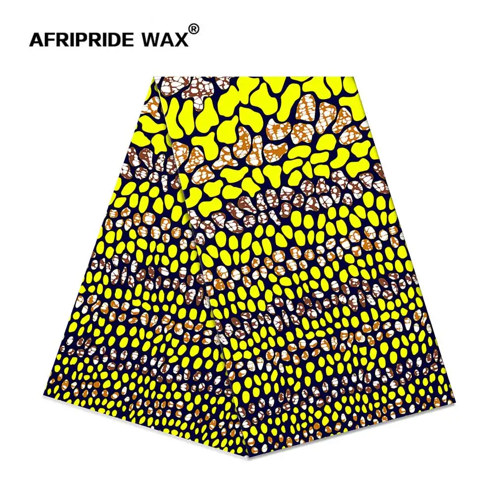 

African ankara fabric high quality wholesale african flower 100% cotton real wax brocade fabric for clothing A18F0677