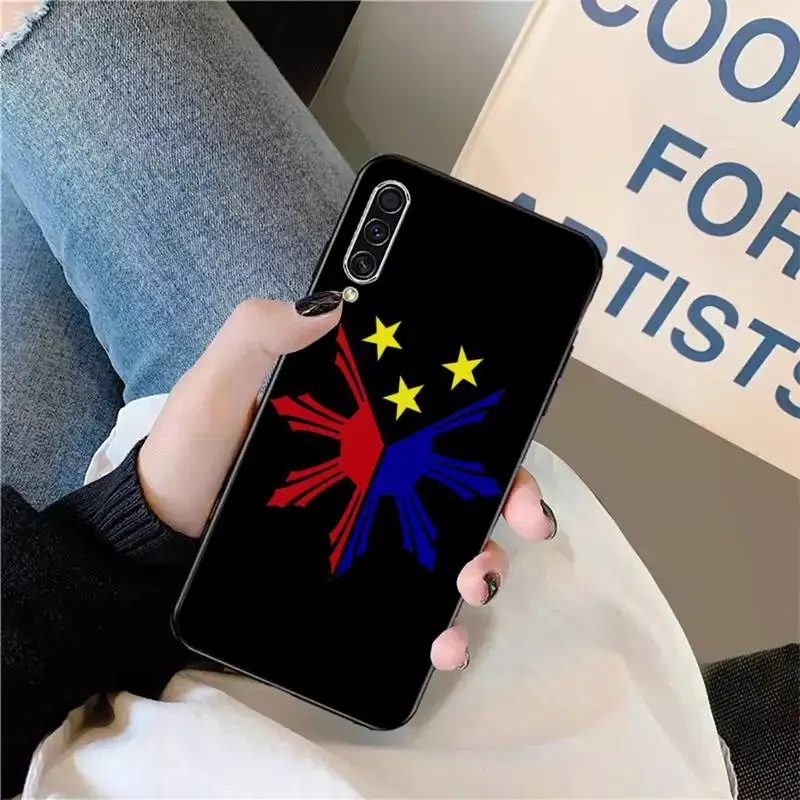 

Philippines flag Symbol Phone Case For Samsung galaxy S 9 10 20 A 10 21 30 31 40 50 51 71 s note 20 j 4 2018 plus