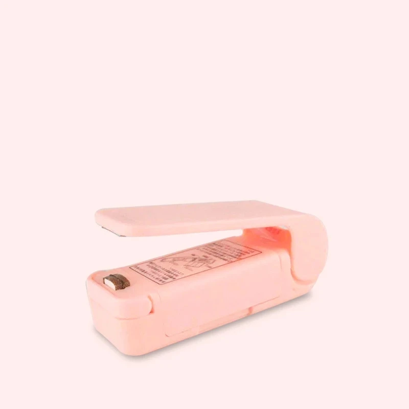 

1PC Mini Portable Sealer Heat Household Plastic Snacks Bag Clips Package Sealing Machine Food Packaging Factory Kitchen Gadget