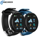 Мужские и женские Смарт-часы D18 с кровяным давлением, круглые Смарт-часы, водонепроницаемые спортивные Смарт-часы с фитнес-трекером для Android Ios Z2