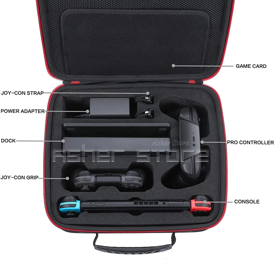 Чехол для переноски вместительный защитный чехол Nintendo Nitendo Switch switch игровые