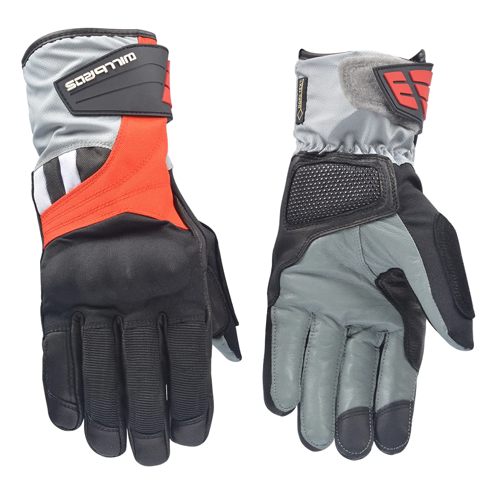 Мотоциклетные Перчатки водонепроницаемые ветрозащитные огнеупорные зимние
