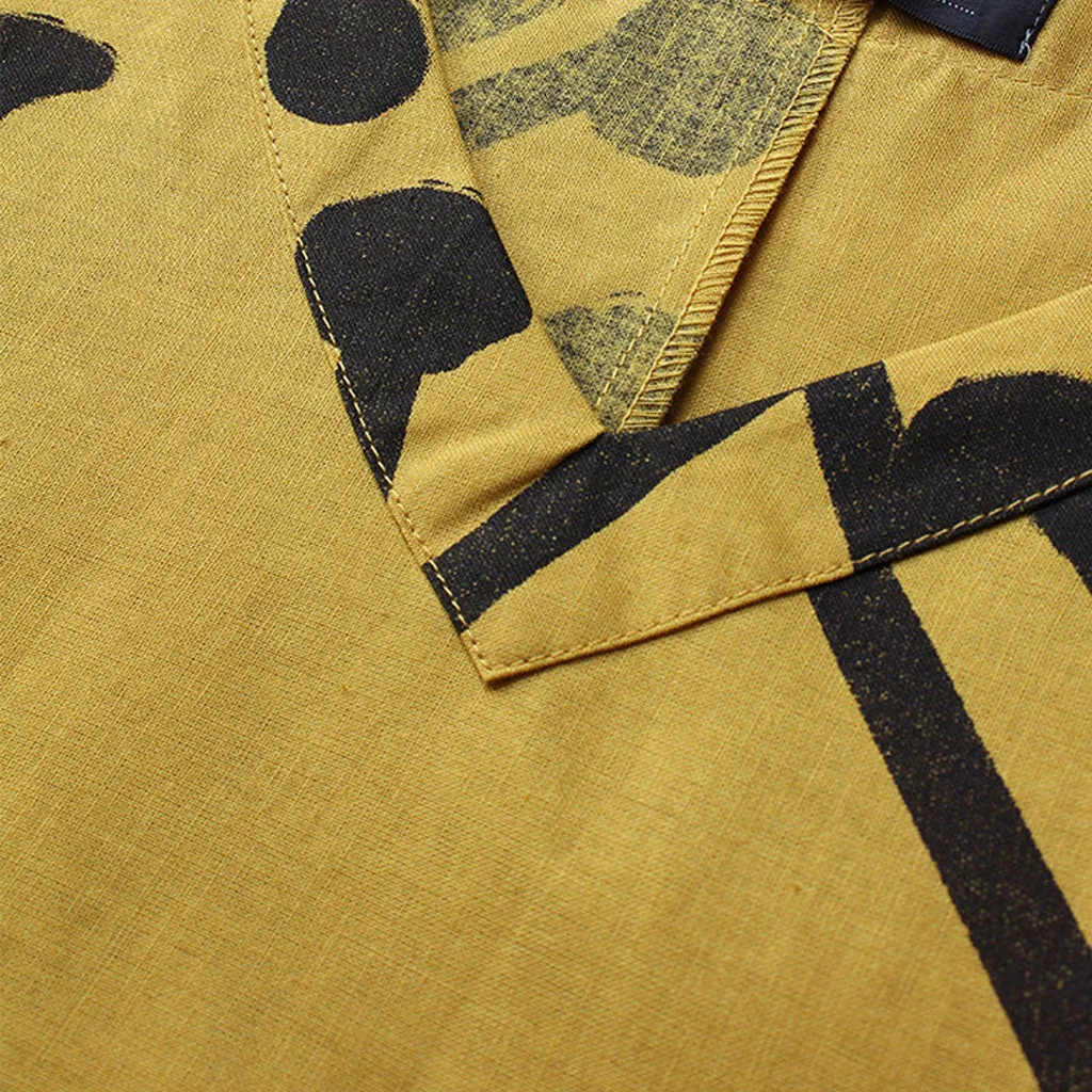 

Women Casual Short Sleeve V Neck Print Loose Long Plus Size Party Long Dress