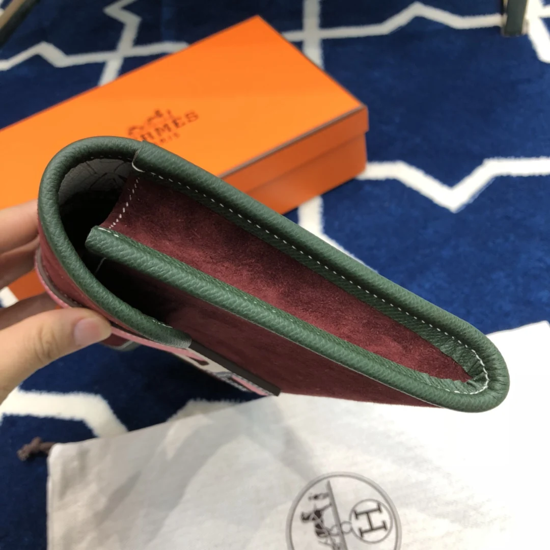

2021 latest designer fashion all hand-sewn leather handbag clutch free shipping