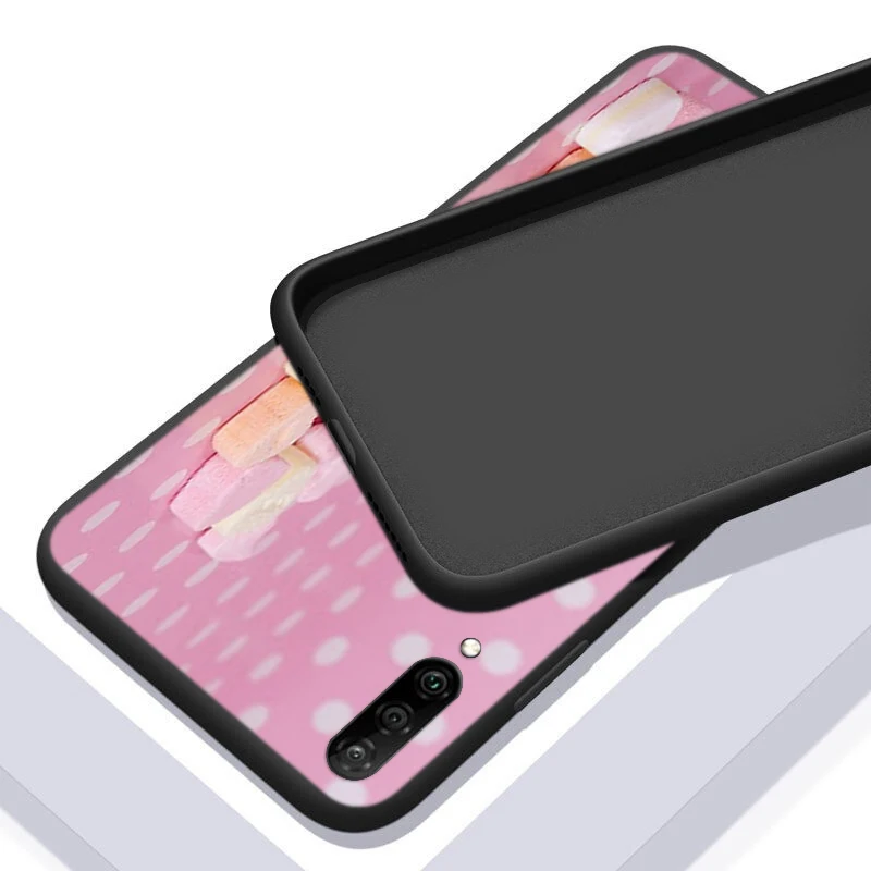 

Silicone shell Cute animal hamster for Samsung Galaxy A90 A80 A70 A60 A50 A40 A20E A2Core A10 M20 Black Phone Case