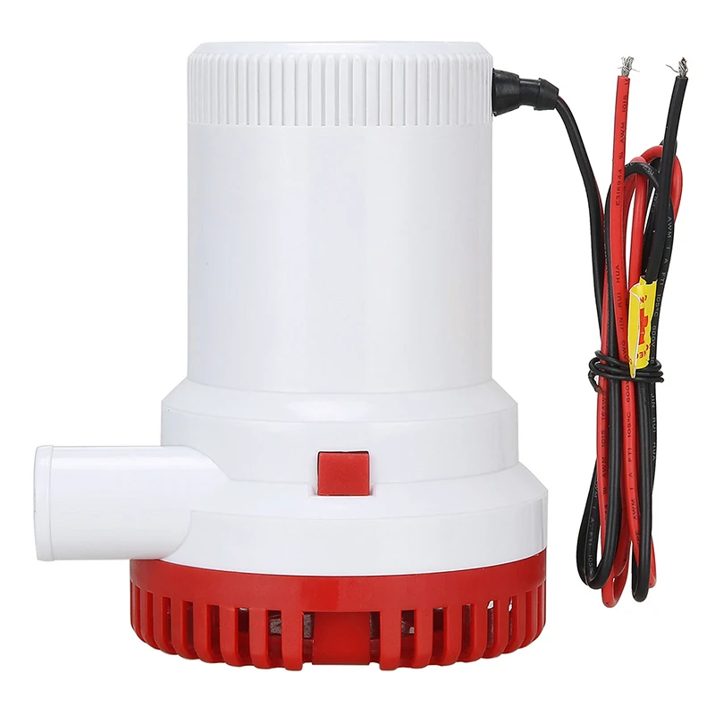 2000GPH морской воды Трюмные насосы водяной насос высокого давления яхты 12V караван