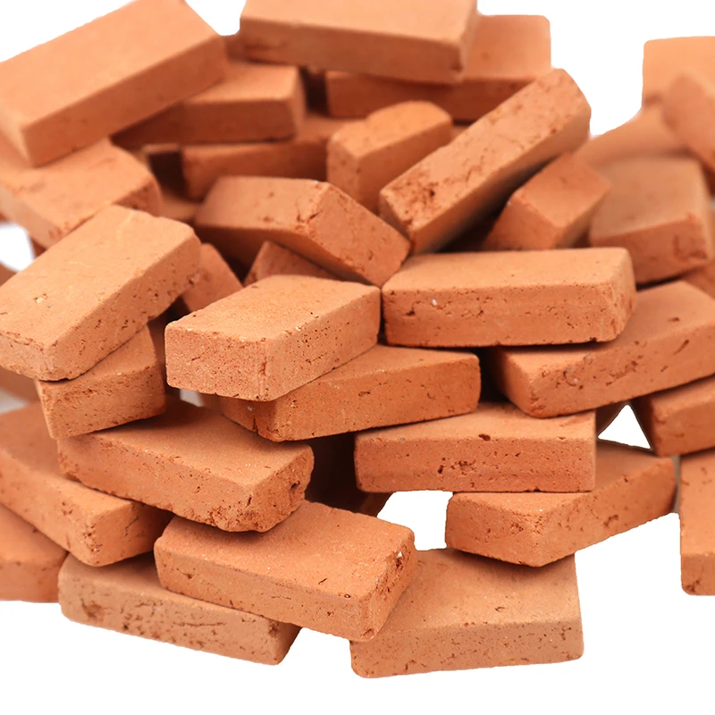 

50PCS 1/16 miniature simulation brick diy sand table diorama landscape scenery