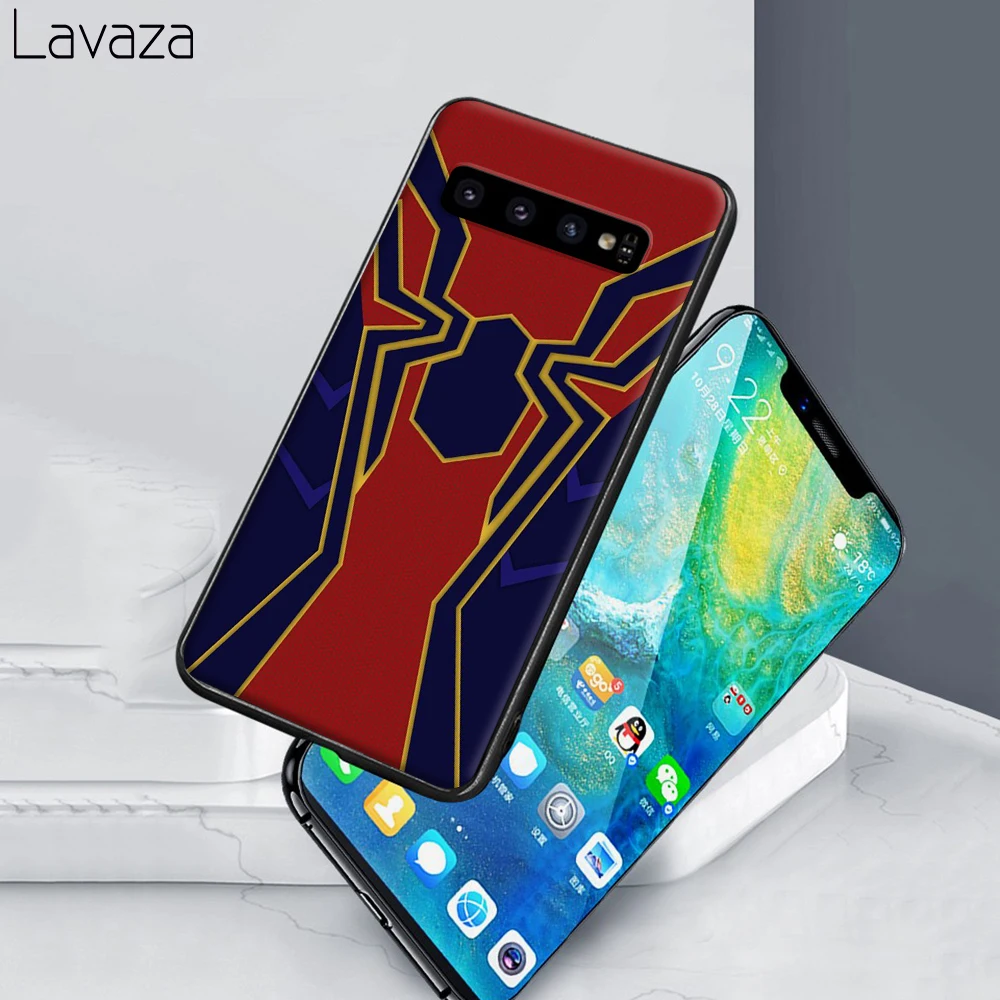 Marvel Iron Spider man Infinity War Soft Case for Samsung A6 Plus A7 A8 A9 A10S A20S A30S A40S A50S A60 A70S M10 M20 M30 M40 |