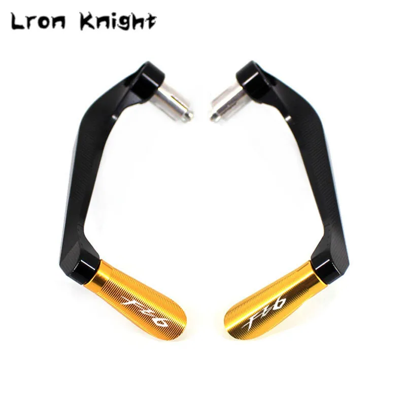 FZ6 Gold Для YAMAHA FZ1 FZ6 FZ8 FAZER FZ1N FZ6S FZ6N мотоцикл 7/" 22 мм CNC Руль управления для мотоциклов защита Тормозная система сцепления Рычаги защита - Цвет: FZ6 Gold