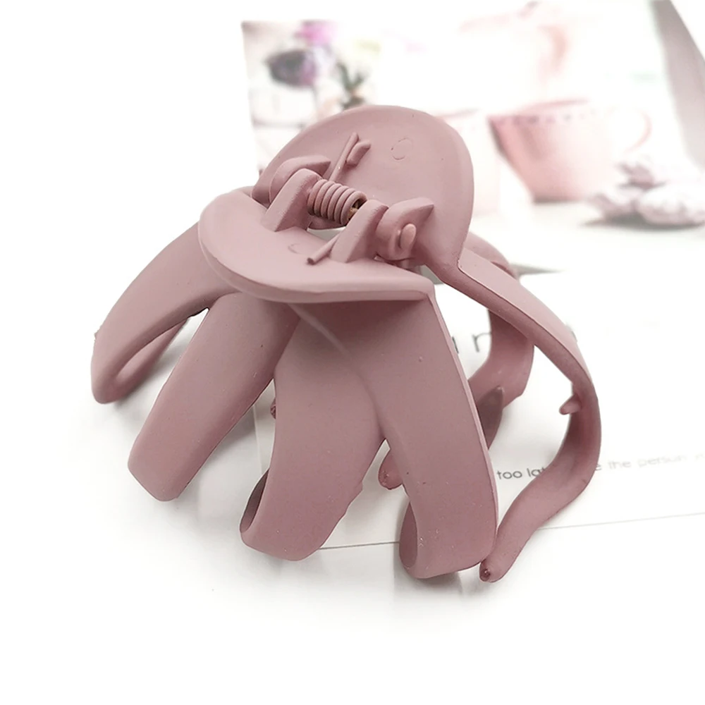 Korean style 6 Colors Large Size Scrub Hair Clip Women Bathing Claw Disk Hairpin Claws | Красота и здоровье