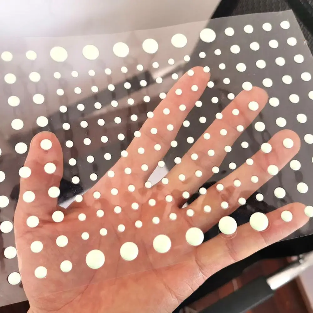 3D DIY высокая яркость Пузырьковые звезды точки Светящиеся Настенные наклейки
