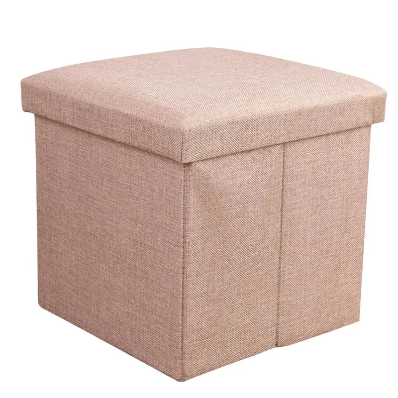 

1 pcs Storage Case Delicate Practical Graceful Exquisite Ottoman Box for Sofa