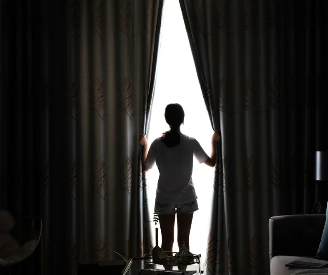 Современные высокоточные жаккардовые занавески в европейском стиле на заказ для