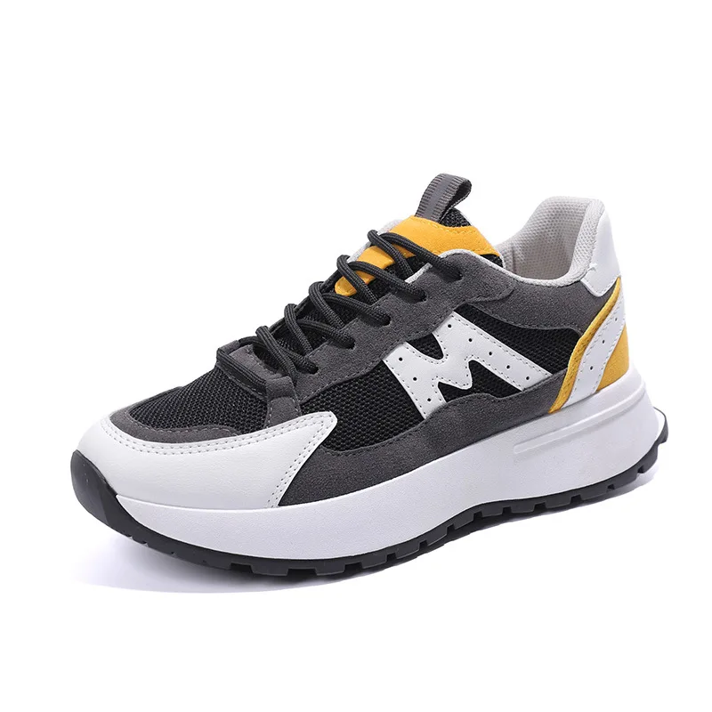 

2021 Sneakers for Woman Mesh Breathable Vulcanized Autumn Women's Casual Flats Ladies Tennis Shoes Female Wedges Walking Shoes