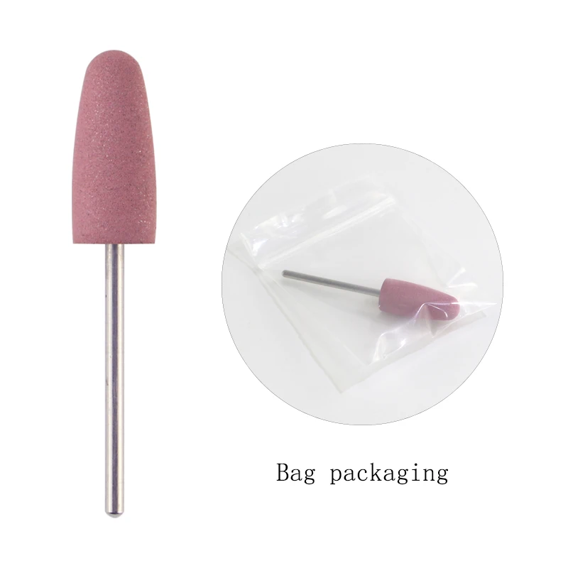 F05-bag packaging 1 шт. сверла для ногтей, силиконовая шлифовальная машина для лака для ногтей, роторные заусенцы для кутикулы, резак для маникюра, электрические аксессуары, инструменты - Цвет: F05-bag packaging