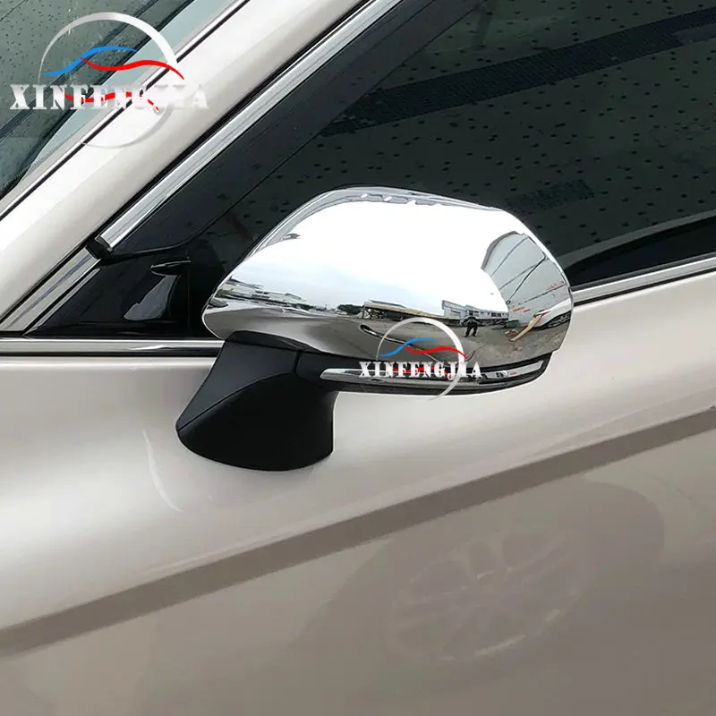 

For Toyota Camry 18-19 ABS Plating Side Mirror Wing Mirror Rear view Mirror Decorate Cover Trim