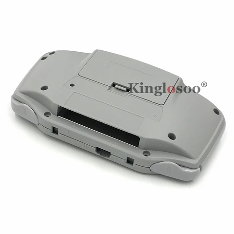 Однотонный чехол для полной крышки сменный комплект для игрового мальчика Advance GBA корпус с резиновыми прокладками